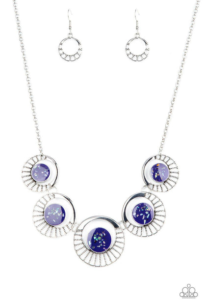 Elliptical Effervescence Purple Necklace - Jewelry by Bretta - Jewelry by Bretta