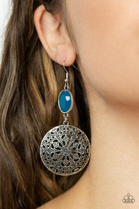 Eloquently Eden Blue Earrings - Jewelry by Bretta - Jewelry by Bretta