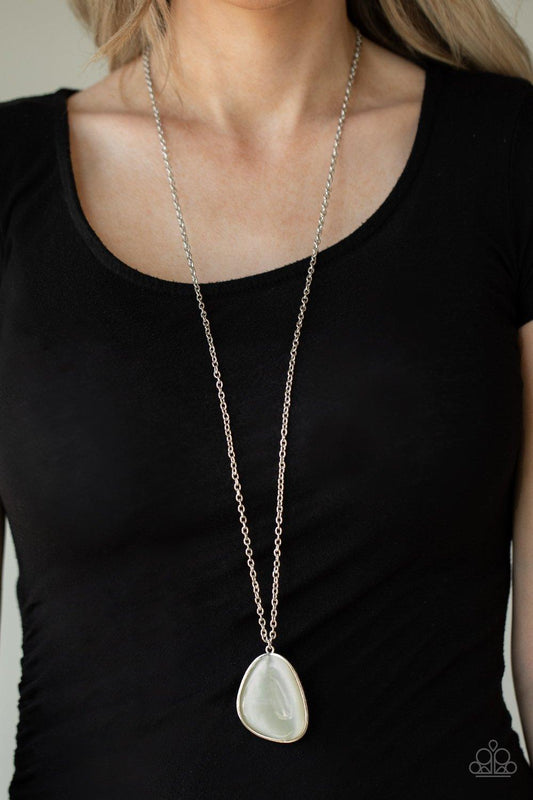 Ethereal Experience White Necklace - Jewelry by Bretta - Jewelry by Bretta
