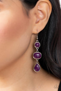 Fashion Frolic Purple Earrings - Jewelry by Bretta - Jewelry by Bretta