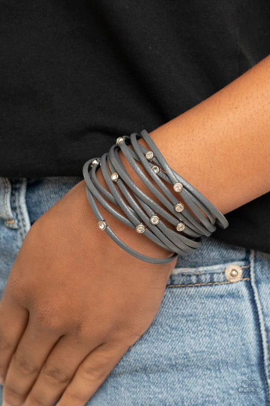 Fearlessly Layered Silver Bracelet - Jewelry by Bretta - Jewelry by Bretta
