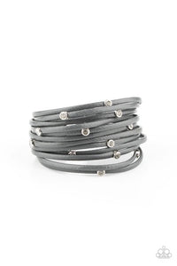 Fearlessly Layered Silver Bracelet - Jewelry by Bretta - Jewelry by Bretta
