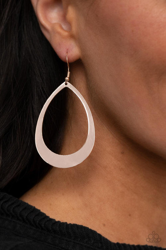 Fierce Fundamentals Rose Gold Earrings - Jewelry by Bretta - Jewelry by Bretta