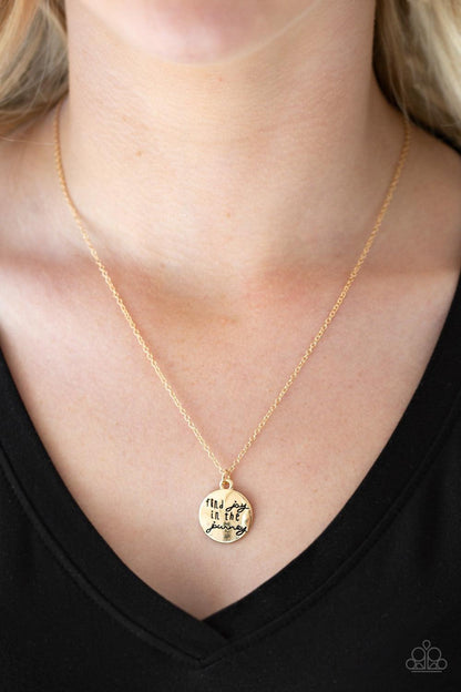 Find Joy Gold Necklace - Jewelry by Bretta - Jewelry by Bretta