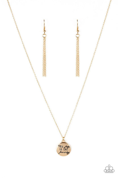 Find Joy Gold Necklace - Jewelry by Bretta - Jewelry by Bretta