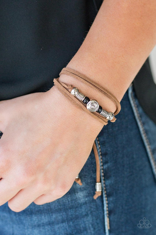 Find Your Way - Black Bracelet- Jewelry By Bretta - Jewelry by Bretta