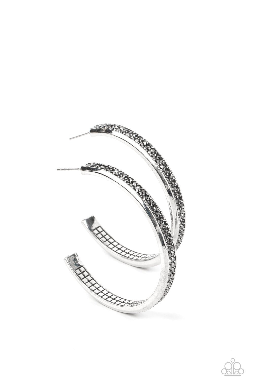 Flash Freeze Silver Hoop Earrings - Jewelry by Bretta - Jewelry by Bretta