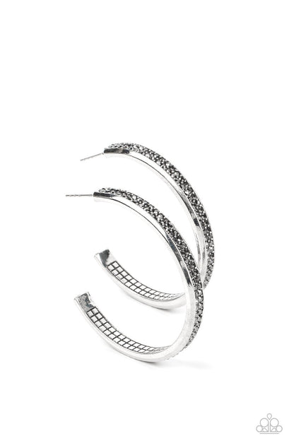 Flash Freeze Silver Hoop Earrings - Jewelry by Bretta - Jewelry by Bretta