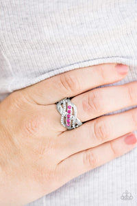 Flirting With Sparkle Pink Ring - Jewelry by Bretta - Jewelry by Bretta