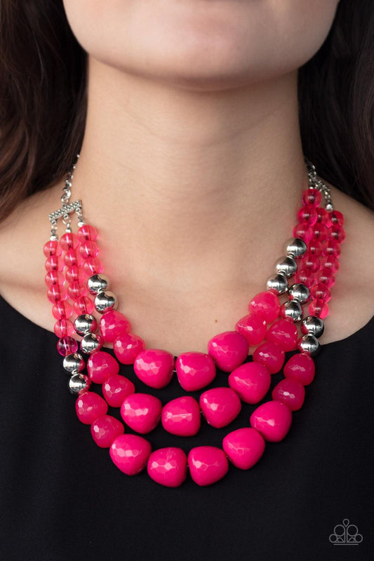 Forbidden Fruit Pink Necklace - Jewelry by Bretta - Jewelry by Bretta