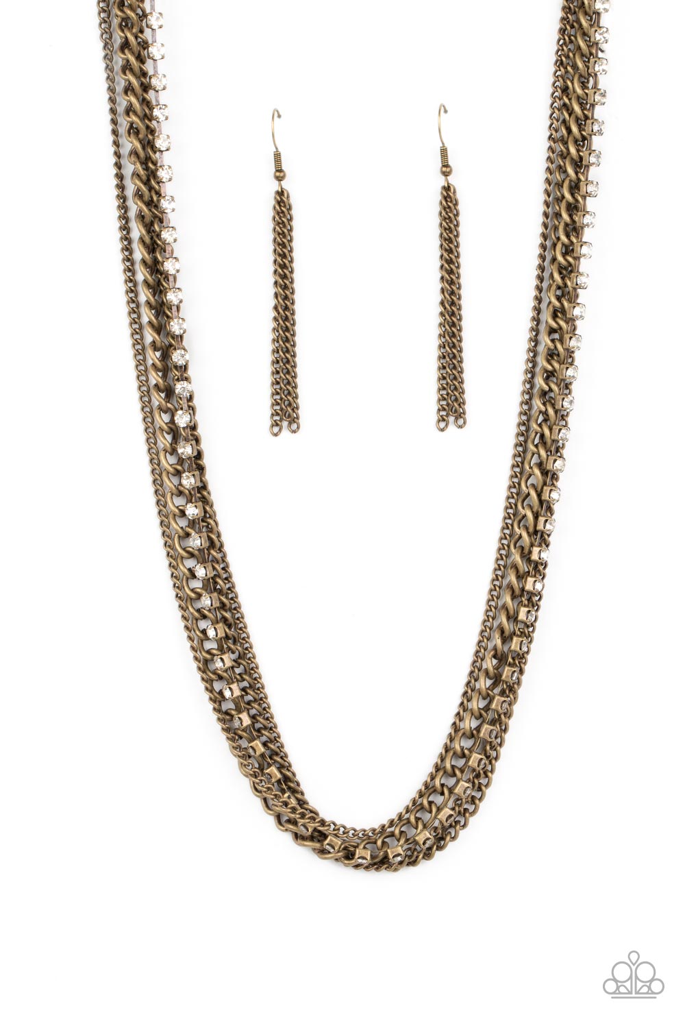 Free to CHAINge My Mind Brass Necklace - Jewelry by Bretta - Jewelry by Bretta