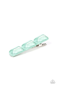 Gemstone Glimmer Green Hair Clip - Jewelry by Bretta - Jewelry by Bretta