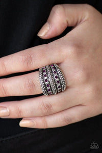 Girl Fight Purple Ring - Jewelry by Bretta - Jewelry by Bretta