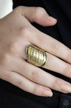 Paparazzi Accessories-Made That SWAY Brass Ring