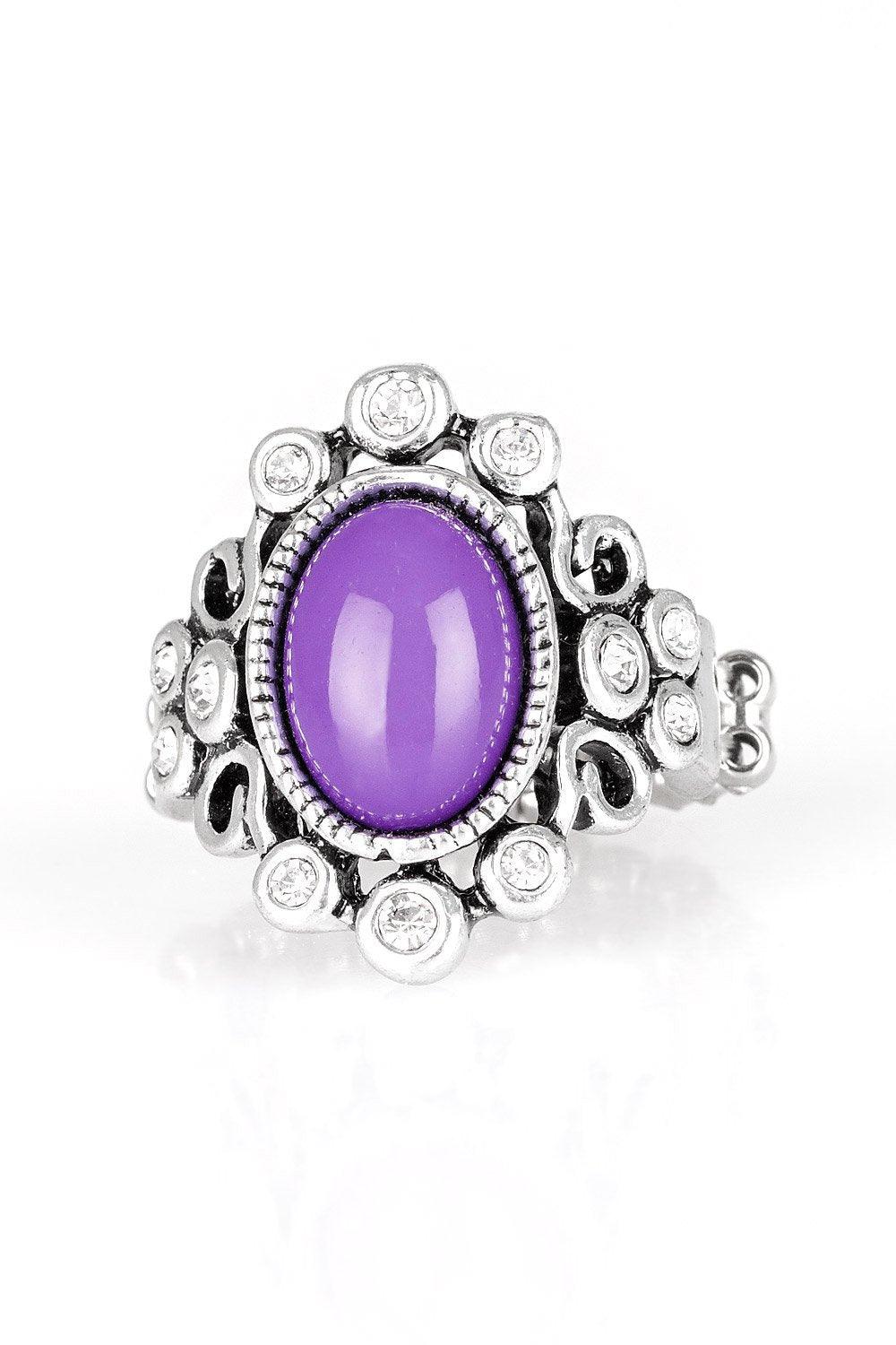 Paparazzi Accessories-Noticeably Notable - Purple Ring