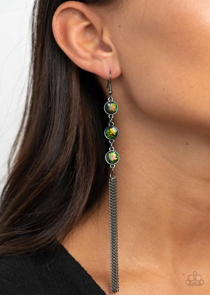 Molten Mogul Green Bracelet - Jewelry by Bretta