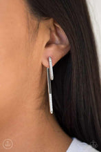 Paparazzi Accessories-Very Important Vixen White Earrings